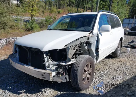 2005 Toyota Highlander V6 from USA, damaged, VIN JTEGP21A850046739